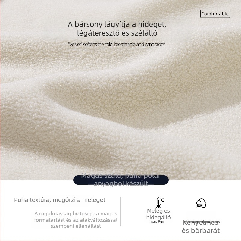 Kétoldalas fleec kabát ősz-télre, cipzárral és álló gallérral, vast fleece bélés, női kardigán-stílus – iskolai egyenruha ihletés