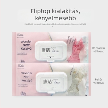 Egyszer használatos mosogató kesztyűk – nitril, latex és PVC, hosszúak és vastagok, otthoni tisztításhoz