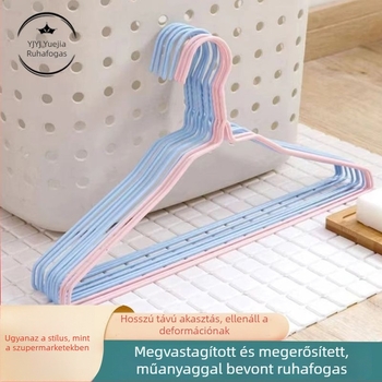 Csúszásmentes ruhaszárító állvány műanyag bevonattal, megerősített és megvastagodott kivitelben, erkélyre és otthonra