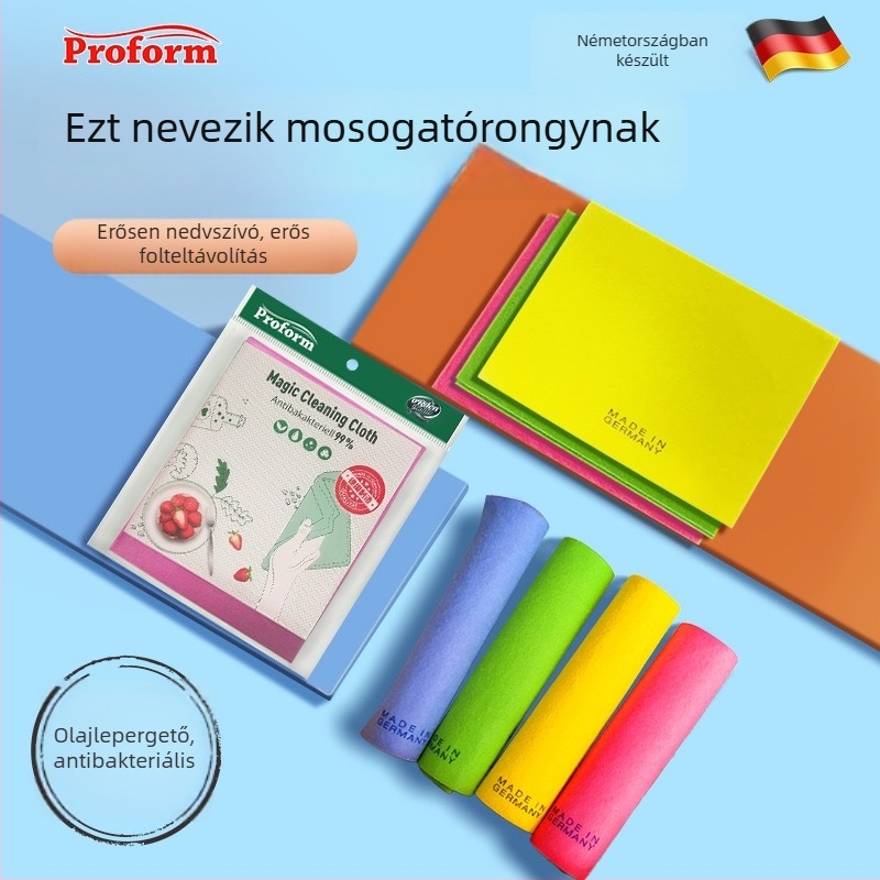 Plum Olajmentes Mágikus Törlő Konyhához, Antibakteriális, Edények és Tálak számára, 3 Darab