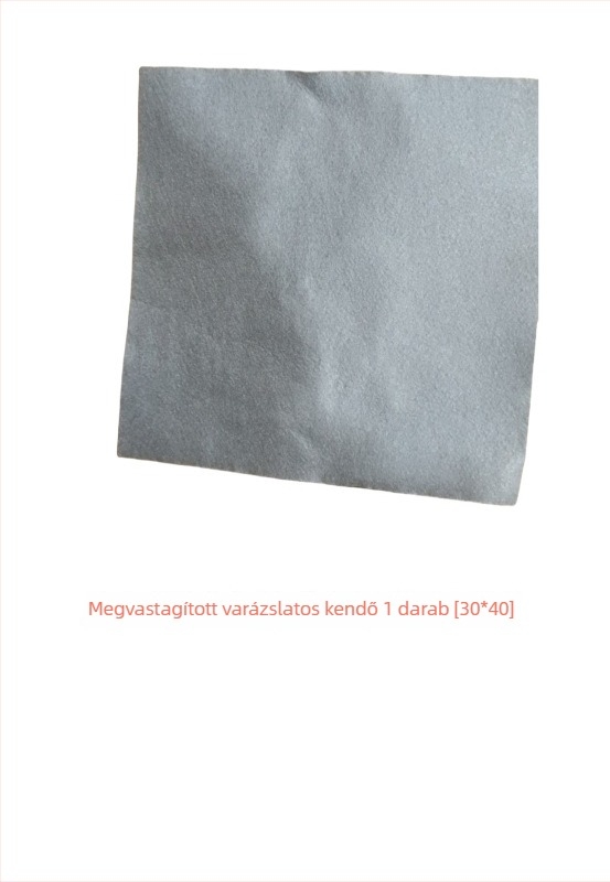 Tömörített mágikus üvegtisztító kendő otthoni használatra, szöszmentes, nyom- és vízjelmentes tükrök tisztítására, nedvszívó mikroszálas kendő