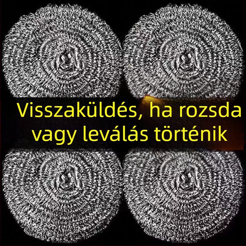 410 rozsdamentes acél tisztító gömb edényekhez és fazekakhoz