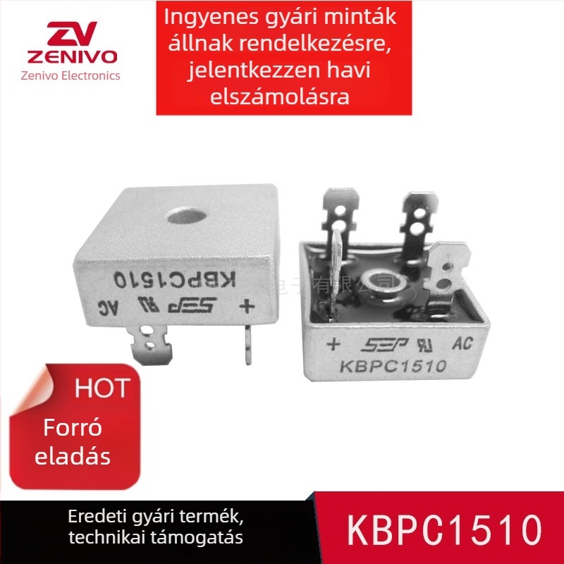KBPC3510/2510/5010 1000V egyenirányító híd hulladékkezelő készülékhez