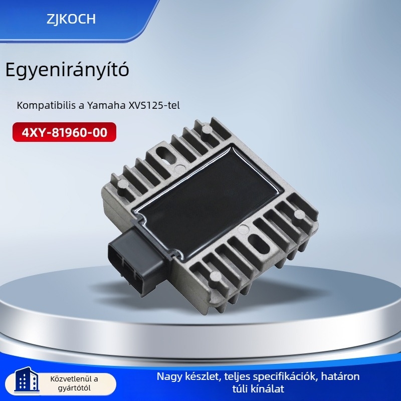 Motorkerékpár egyenirányító Yamaha XVS125-hoz (4XY-81960-00)