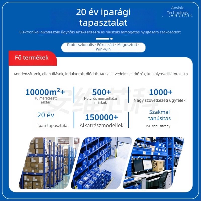 M7 egyenirányító dióda SMA (DO-214AC) csomagolásban, 1 kV fordított feszültség, 1 A áram