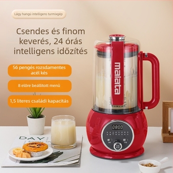 Szójaital-készítő magas fordulatszámú blender titánium bevonatú tapadásmentes edénnyel, égésgátló alap, 3–5 adag, teljesen automata, otthoni használatra, multifunkcionális