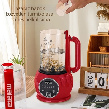 Szójaital-készítő magas fordulatszámú blender titánium bevonatú tapadásmentes edénnyel, égésgátló alap, 3–5 adag, teljesen automata, otthoni használatra, multifunkcionális