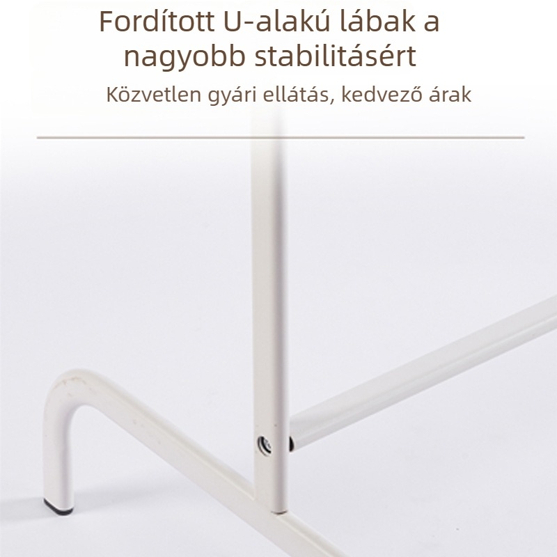 Földön álló ruhaszárító egyetlen rúddal