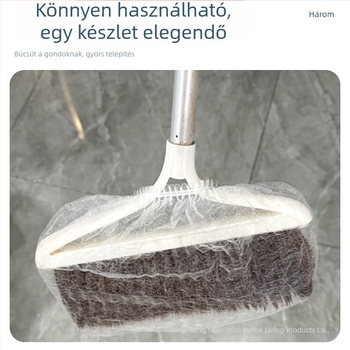 Új, többfunkciós egyszer használatos seprűfedő és mop csere kendő háztartási tisztításhoz