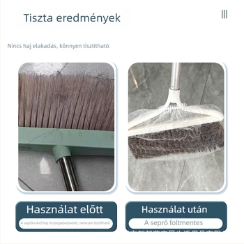 Új, többfunkciós egyszer használatos seprűfedő és mop csere kendő háztartási tisztításhoz