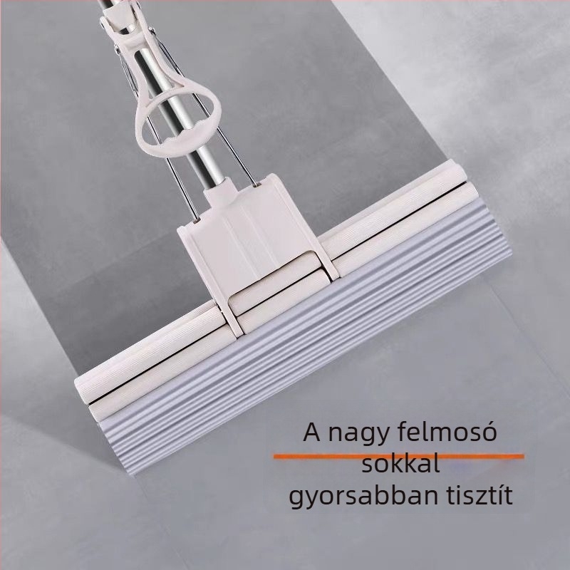 Nagy szivacs mop, 60 cm, extra nagy háztartási nedvszívó PVA mop, 2025 új modell, fej 43 cm
