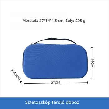 Eva sztetoszkóp tároló táska – multifunkcionális otthoni orvosi táska, méretek 27×14×4,5 cm