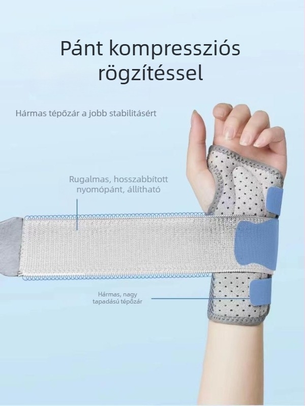 Csukló rögzítő és támaszkészlet ficam és ízületi sérülések utáni felépüléshez