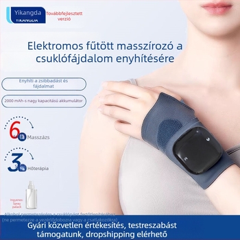 Elektromos melegítő vibrációs csuklómasszírozó mágneses támasztóval, uniszex, sporthoz