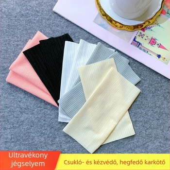 Nyári ultra vékony jégselyem csukló- és alkarvédő, UV-védelem, hegnyomok fedése és tetoválások álcázása