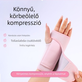 Állítható csuklóvédő levehető acéllemez a tenyéren, védelem a csuklón kosárlabdához