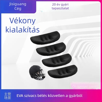 Baseball sisak fém hálóval ellátott arcvédővel és EVA állvédő párnával – védőfelszerelés kiegészítői
