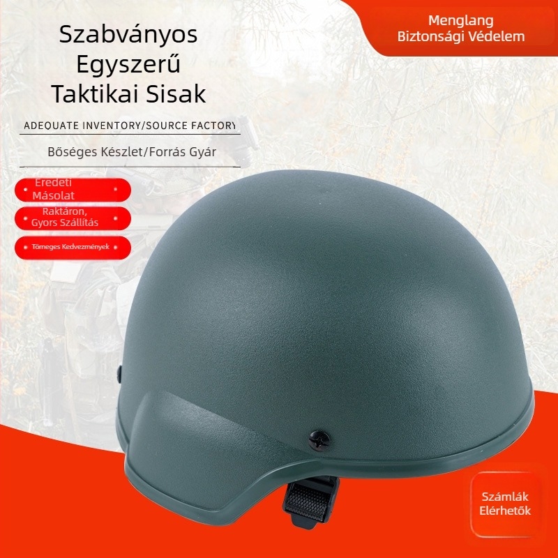Wolf Tactics taktikai sisak – fejvédő sisak szabadtéri tevékenységekhez, kerékpározáshoz, hegymászáshoz és harci tevékenységekhez