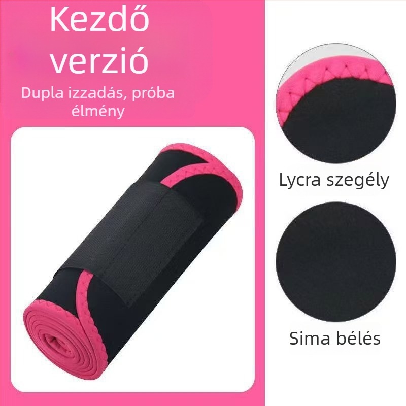 Xinyue Neoprén deréktrainer edzéshez – izzadást segítő öv jóga és futás közben, derék és has formázása