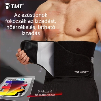 TMT izzasztó öv zsírégetéshez és derék formázásához – férfiaknak sportöv edzéshez és fogyáshoz