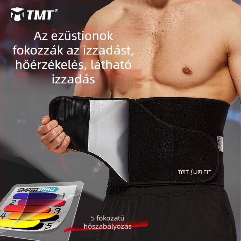 TMT izzasztó öv zsírégetéshez és derék formázásához – férfiaknak sportöv edzéshez és fogyáshoz