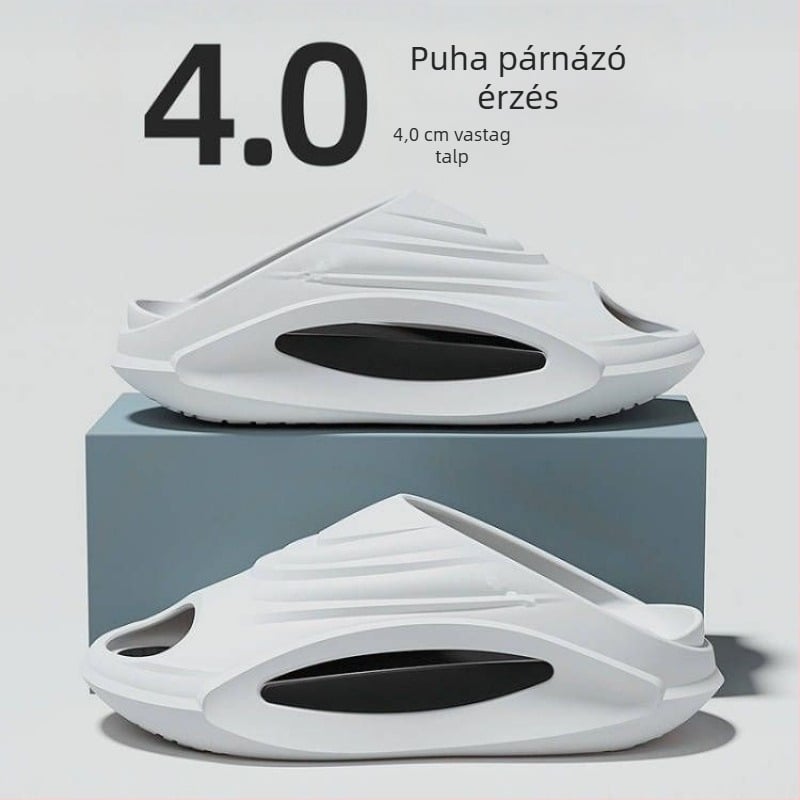 Férfiak számára kültéri és beltéri papucs csúszásmentes vastag talppal, nyári modell 2025