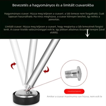 Rozsdamentes acélból készült horgász szék és szék tartozékok, vastag nagy lábplatform és karmás láb-támasz