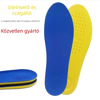 Sportos dezodoráló talpbetét, nedvszívó, lélegző EVA teljes talpbetét, ütéscsillapító és puha, edzéshez, személyre szabható