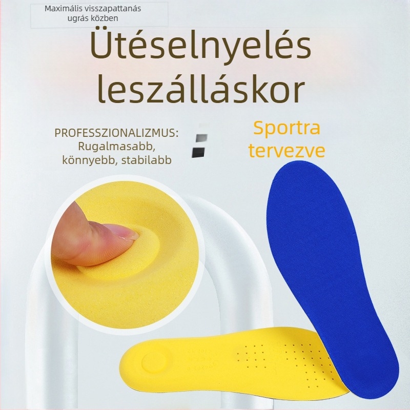 Sportos dezodoráló talpbetét, nedvszívó, lélegző EVA teljes talpbetét, ütéscsillapító és puha, edzéshez, személyre szabható