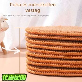 Téli meleg talpbetétek alpaka gyapjú béléses, vastag, férfiak és nők számára