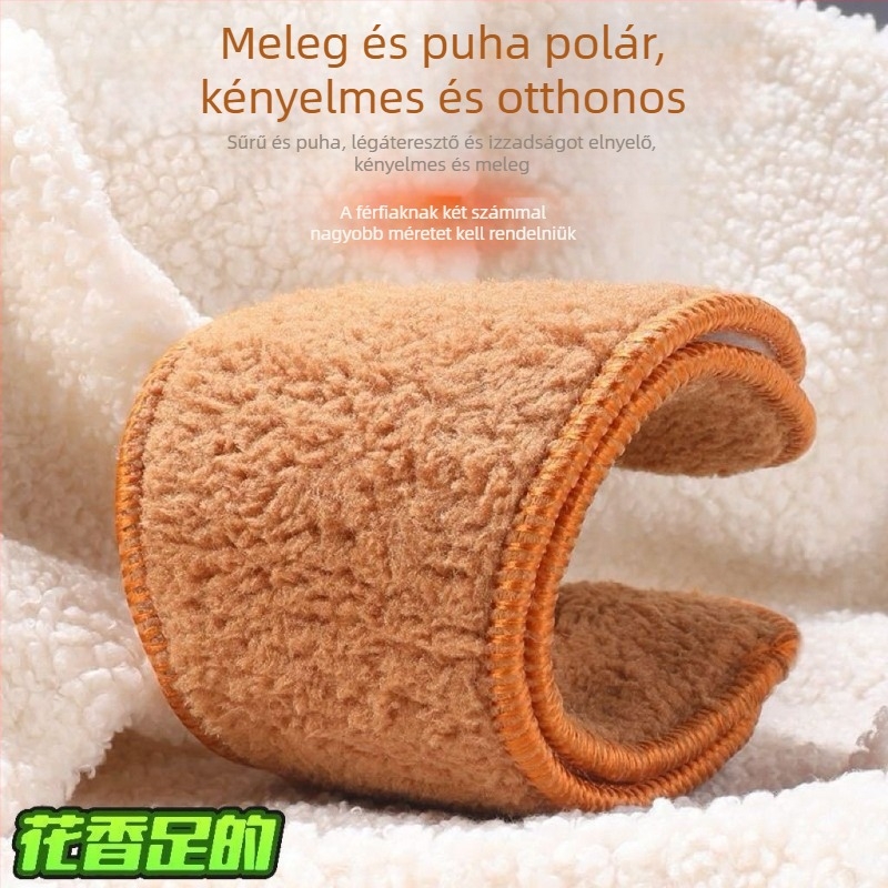 Téli meleg talpbetétek alpaka gyapjú béléses, vastag, férfiak és nők számára