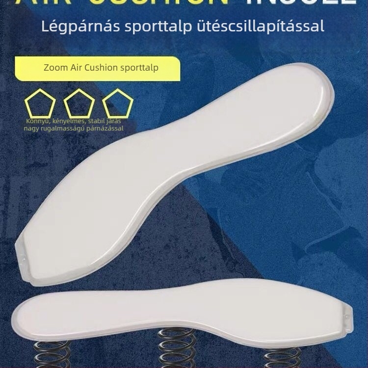 Légárnás talpbetét sportcipőkhöz, uniszex, teljes hosszúságú, légáteresztő, ütéscsillapító, vastított, rugalmas, kosárlabda- és edzőcipőkhöz