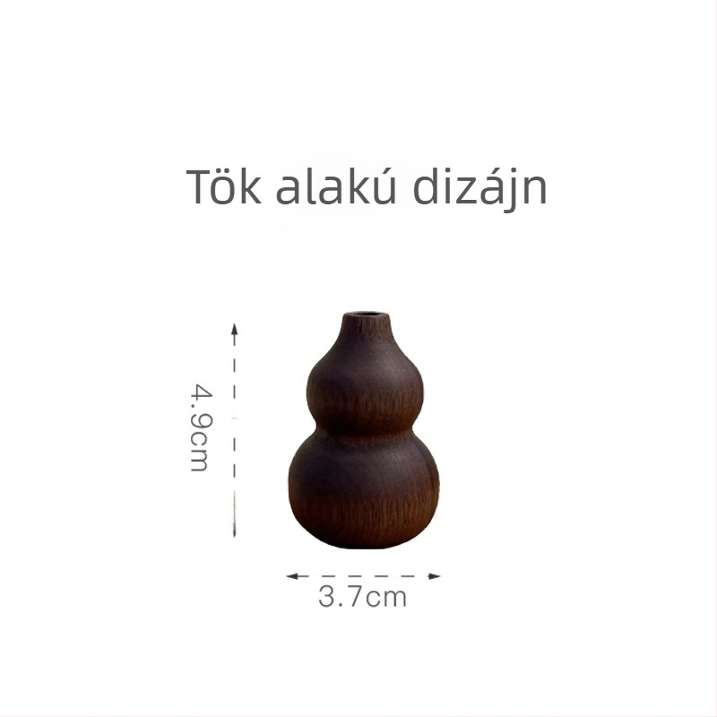 Autóba való fa aromaterápiás diffúzor medál – tökformájú fa dísz