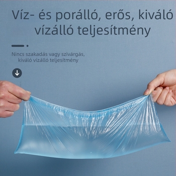 Meiliya Egyszer használatos cipővédők, 80 db, műanyag, beltéri használatra, vízálló, csúszásmentes