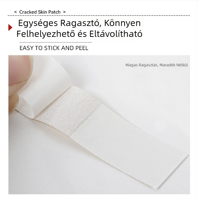 Légáteresztő tapaszok a kéz és láb száraz repedezett bőréhez, egyenként csomagolva