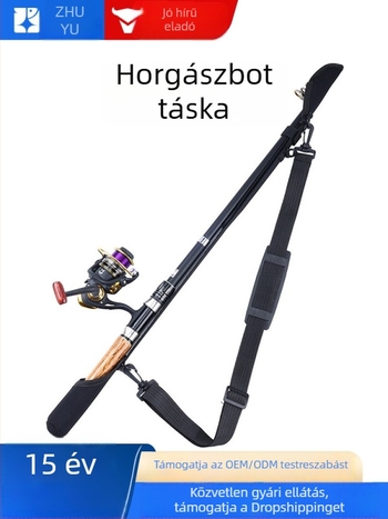 Hordozható visszahúzható és levehető botvédő burkolat pánttal