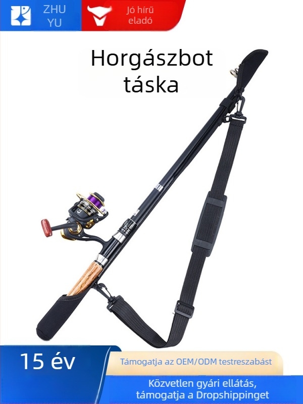 Hordozható visszahúzható és levehető botvédő burkolat pánttal