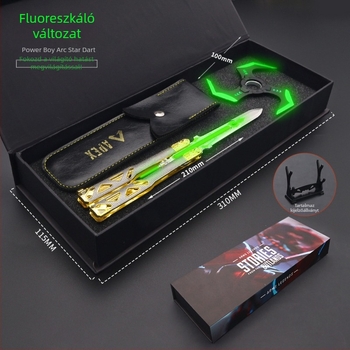 APEX Legends Power Kid Arc Star Dart Fluoreszcens kiadás – Kétrészes ajándékdoboz
