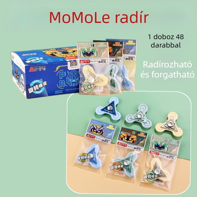 Odami 399 Képregény-stílusú forgó radír, gumi alapanyag, termoszenzitív a könnyű törlésért