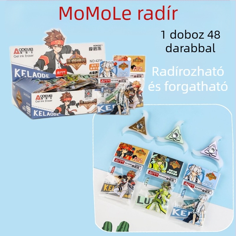 Odami 399 Képregény-stílusú forgó radír, gumi alapanyag, termoszenzitív a könnyű törlésért