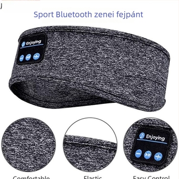 Bluetooth 5.0 fejkendő futáshoz és jógahoz, izzadságfelszívó