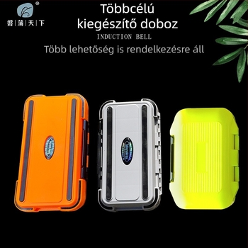 ABS horgász kiegészítő doboz – csalik és kisebb eszközök tárolására, horogok rendszerezésére