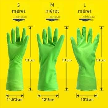 Aloe vera latex kesztyűk konyhai tisztításhoz és mosogatáshoz, háztartási mosáshoz