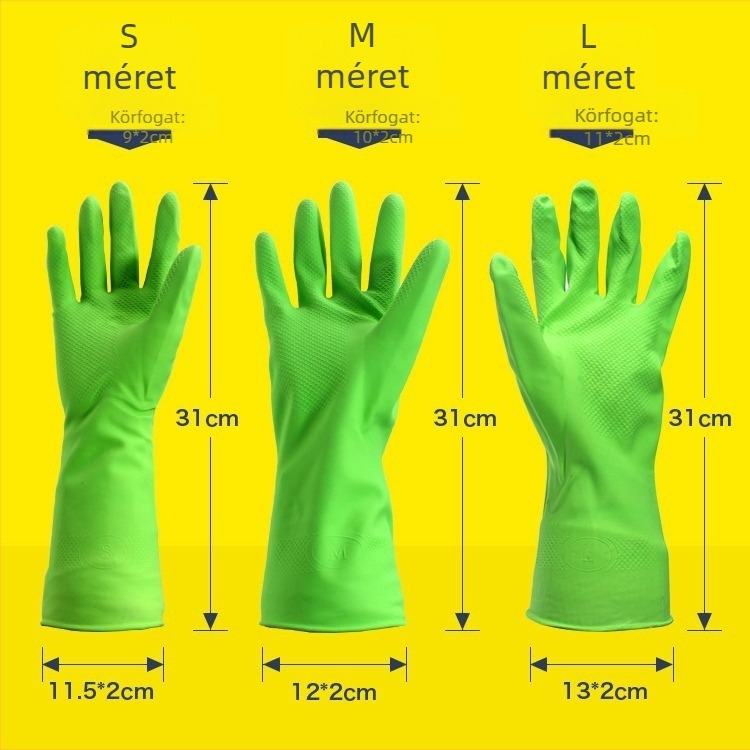 Aloe vera latex kesztyűk konyhai tisztításhoz és mosogatáshoz, háztartási mosáshoz