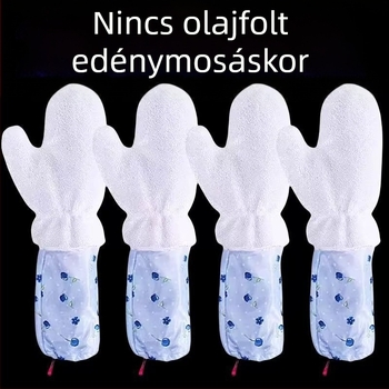 Bambuszrostból készült vízálló konyhai tisztító kendő – többfunkciós rongy olajfelszíváshoz