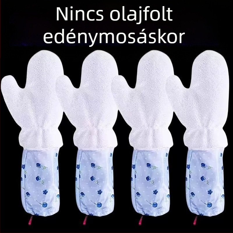 Bambuszrostból készült vízálló konyhai tisztító kendő – többfunkciós rongy olajfelszíváshoz