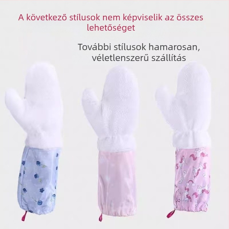 Bambuszrostból készült vízálló konyhai tisztító kendő – többfunkciós rongy olajfelszíváshoz