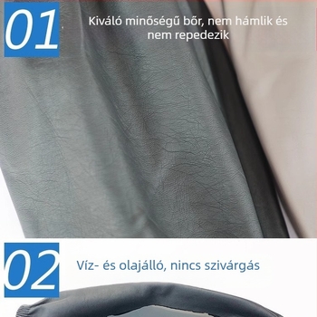 Bőr védőkarvédő, vízálló és olajálló, hosszú fazon, egy méret, modern minimalista stílus, több szín elérhető