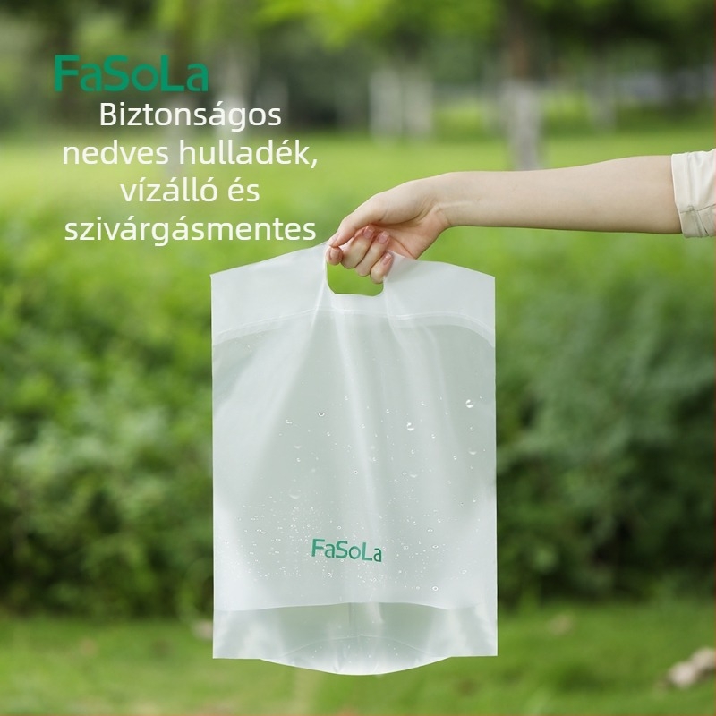 FaSoLa Vastagított autós szemeteszsák, egyszer használatos, önállóan álló, porvédő