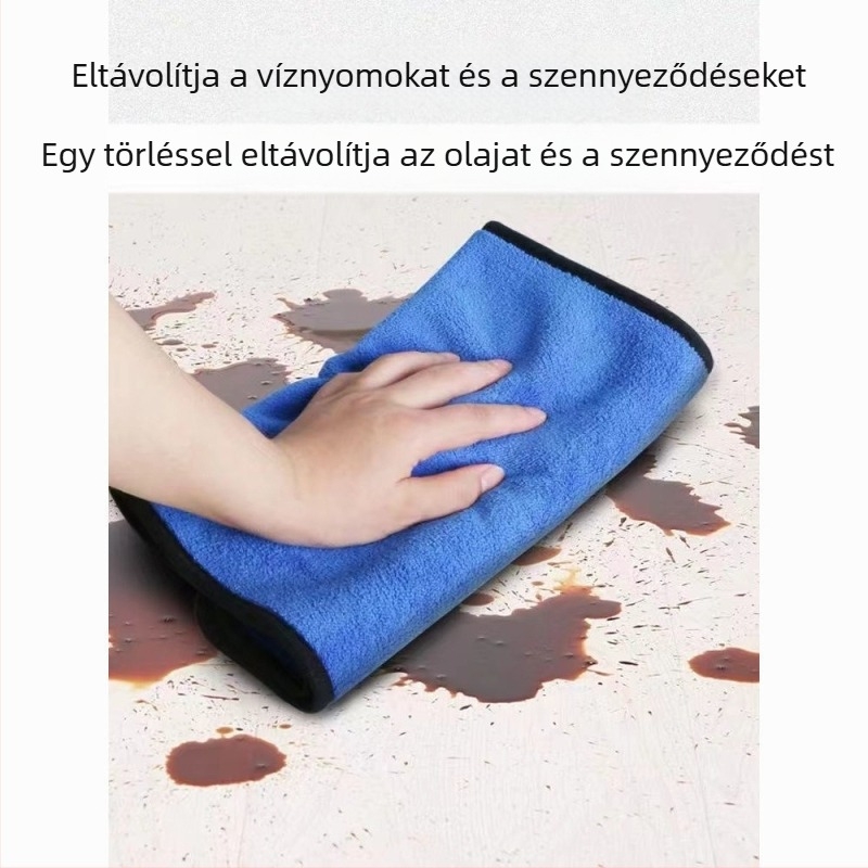Konyhai mikroszálas tisztítókendő, rendkívül nedvszívó, szöszmentes, mosogatáshoz